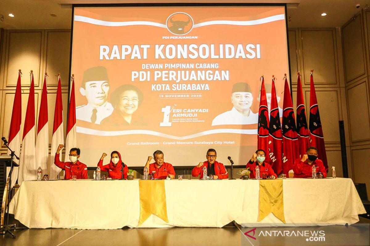 Puti Guntur ajak kader PDIP menangkan Eri-Armuji di Pilkada Surabaya