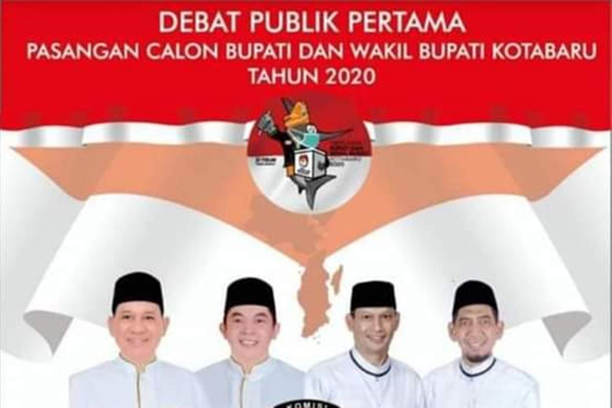 Debat pertama lengkap diikuti kedua paslon