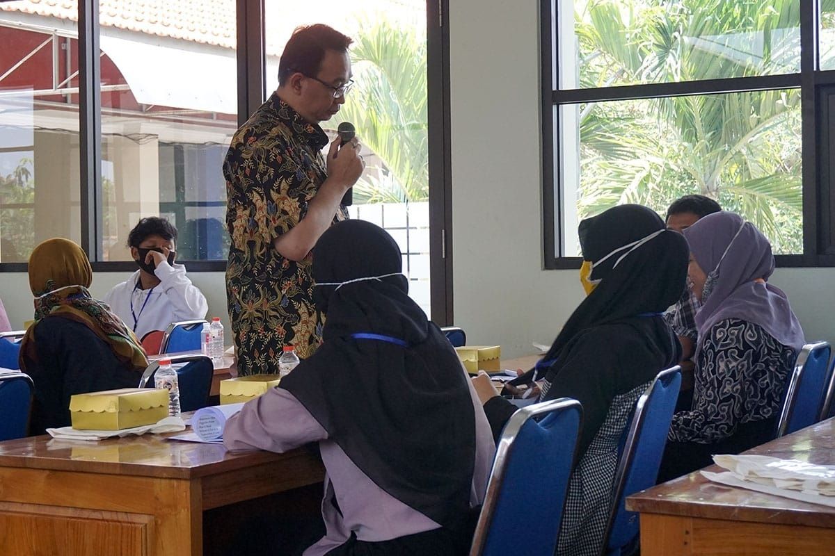 Peserta pelatihan terbantu program Pemkot Kediri