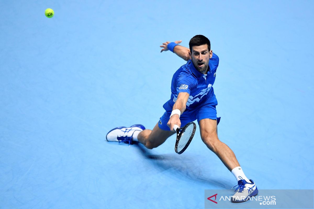 ATP Finals 2020: Djokovic tundukkan Schwartzman di laga pertama