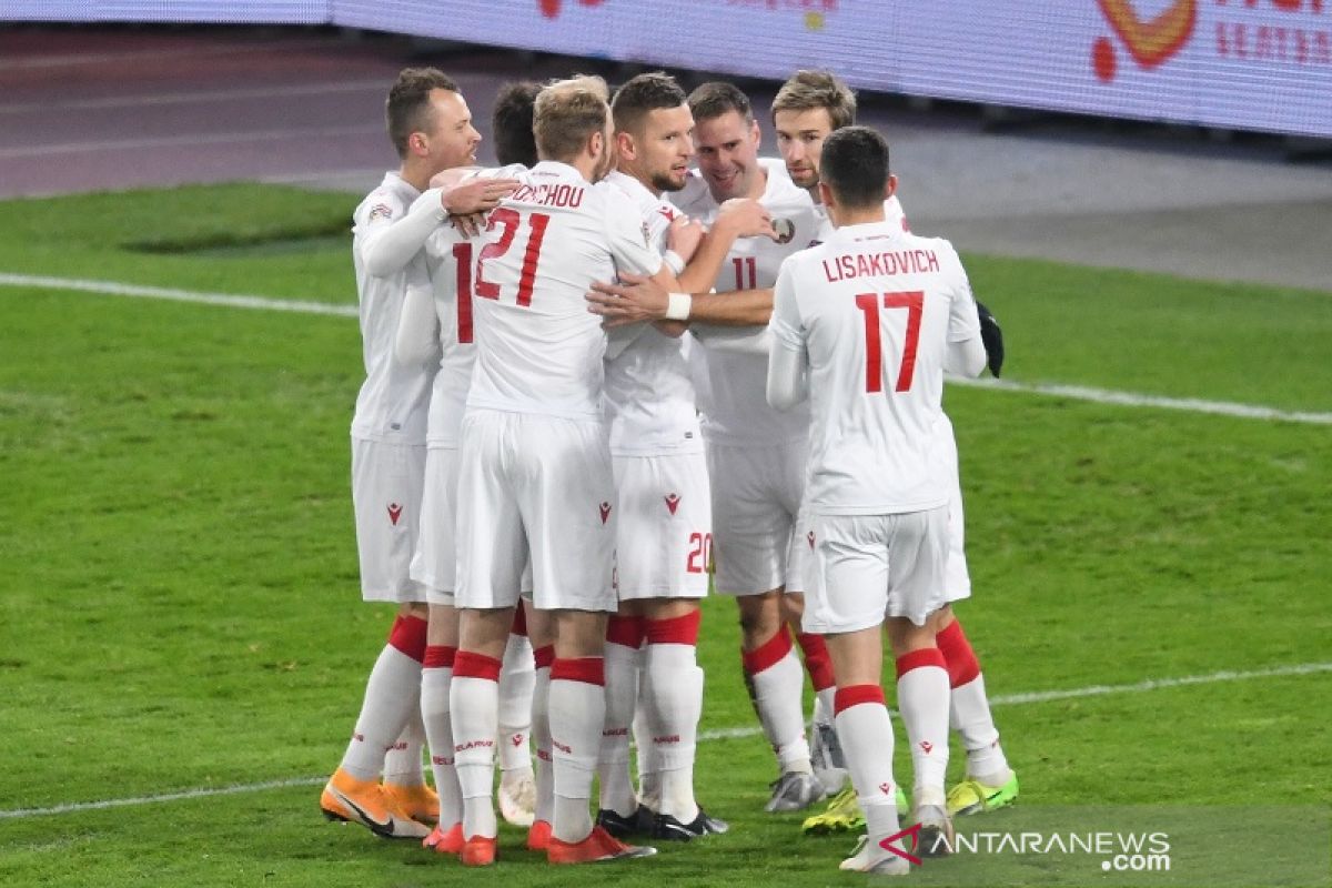 UEFA Nations League - Belarusia dan Albania berebut tiket promosi hingga laga pemungkas