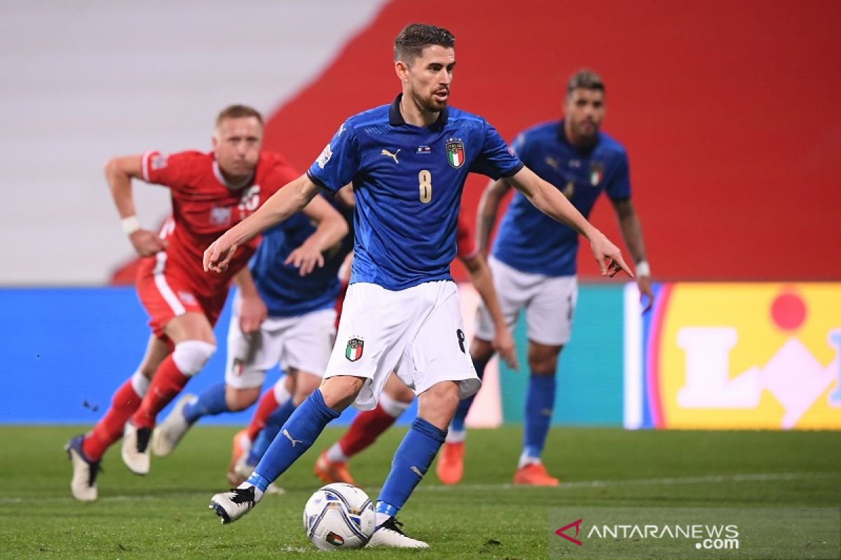 UEFA Nations League  - Italia pimpin klasemen Grup A1 usai taklukkan Polandia 2-0