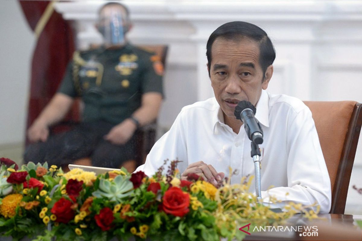 Presiden Jokowi minta satgas-gubernur seimbangkan urusan pandemi dan ekonomi