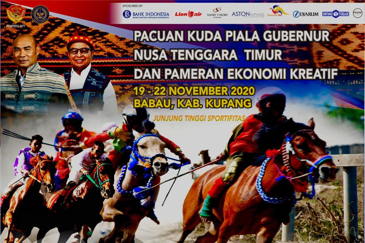 Pemprov NTT gelar lomba pacuan kuda pada 19-22 November 2020