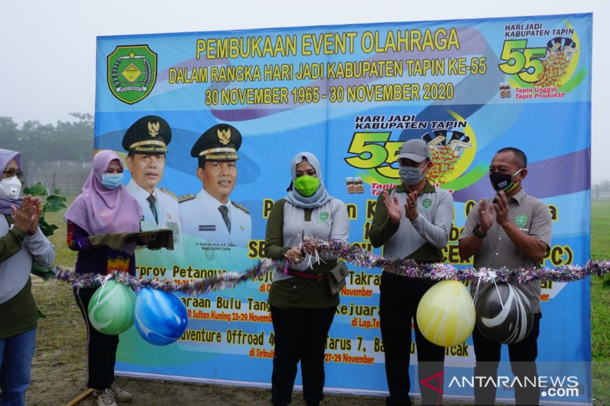 Dispora buka berbagai event olahraga rangka hari jadi Tapin