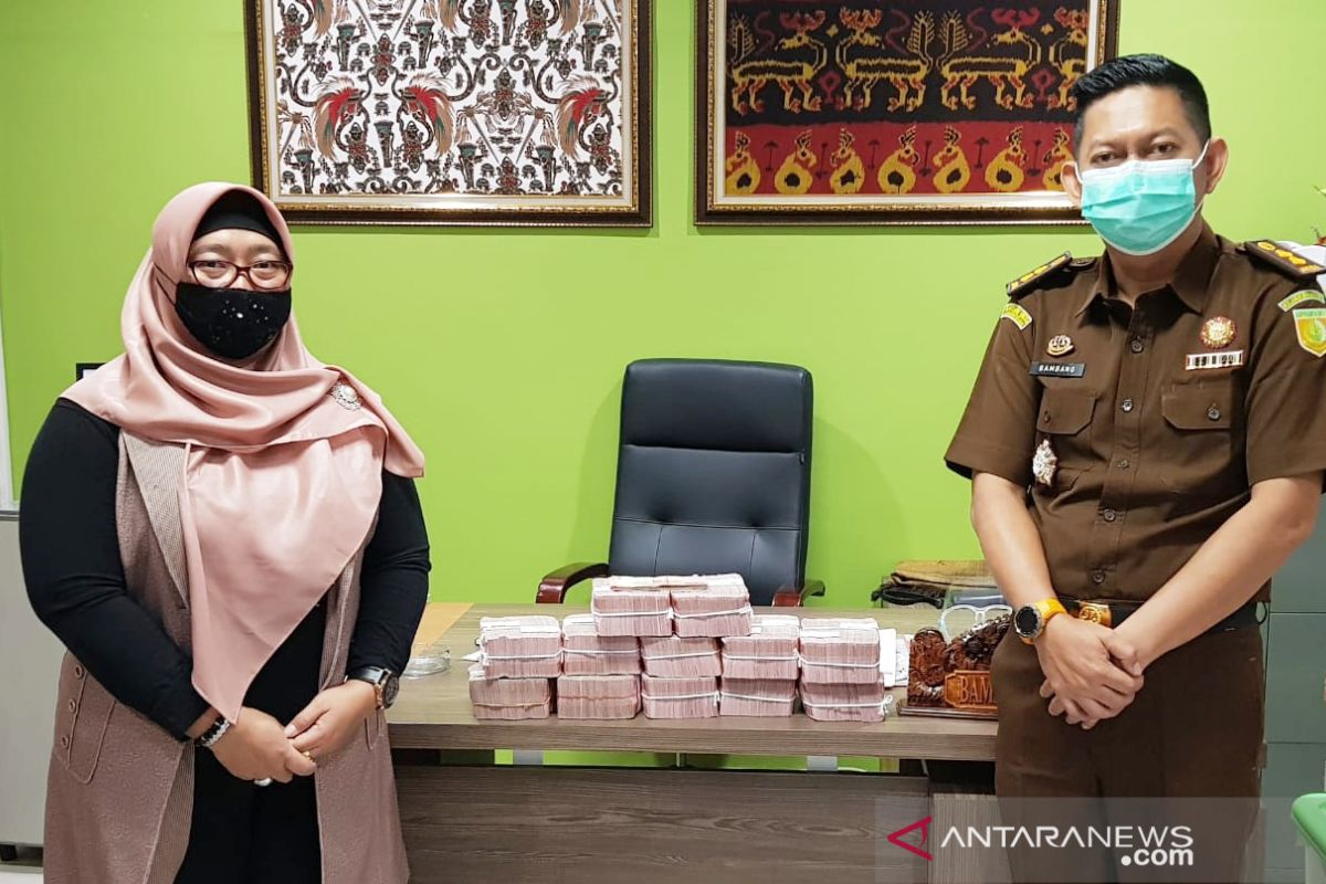 Kejari Bogor terima pengembalian uang hasil korupsi Rp1,5 miliar