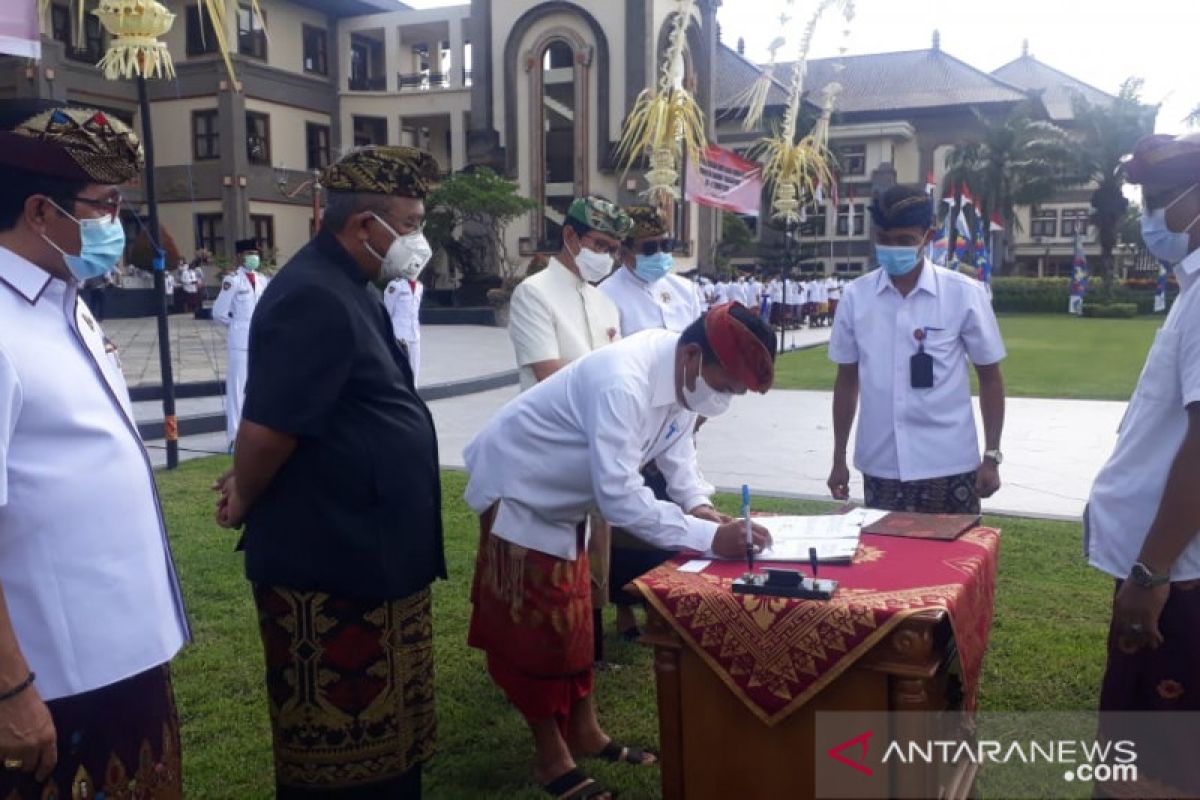 Badung jadikan HUT Kota Mangupura sebagai momentum bangkitkan ekonomi