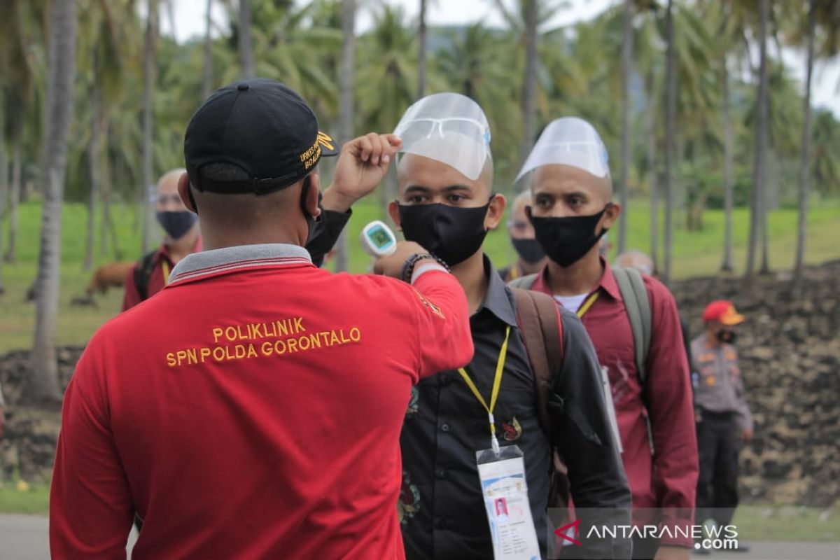 262 peserta lolos seleksi calon Bintara Polri di Gorontalo