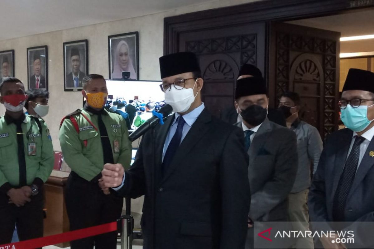 Anies dipanggil ke Polda Metro terkait kerumunan di rumah Rizieq