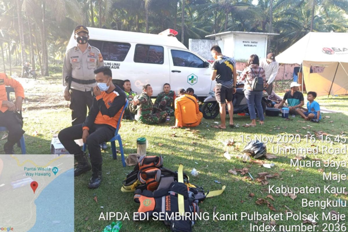 Dua korban tenggelam di Way Hawang Kaur belum ditemukan
