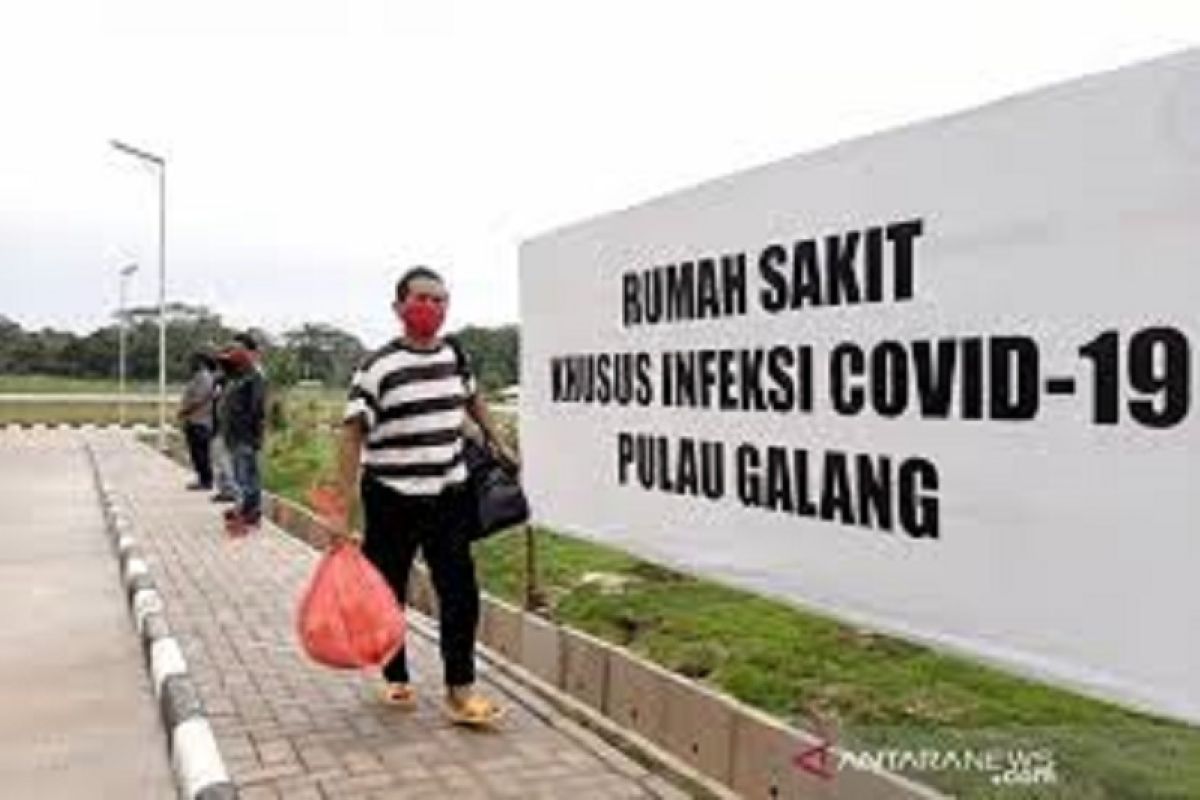 RSKI Pulau Galang rawat inap sebanyak 300 pasien COVID-19