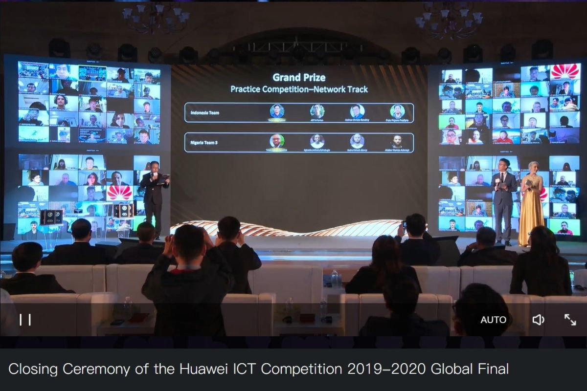 ITB juara Huawei ICT Competition 2019-2020