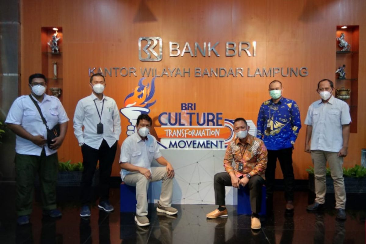 LKBN ANTARA Biro Lampung kunjungi Kanwil BRI Bandarlampung