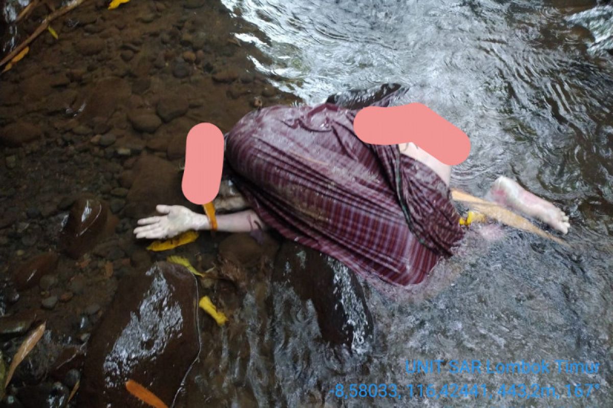 Geger! warga Sikur Lombok Timur temukan mayat pria tanpa identitas di sungai