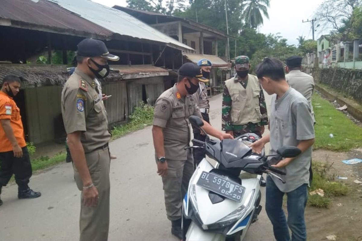 870 warga tak pakai masker terjaring razia prokes di Aceh Timur