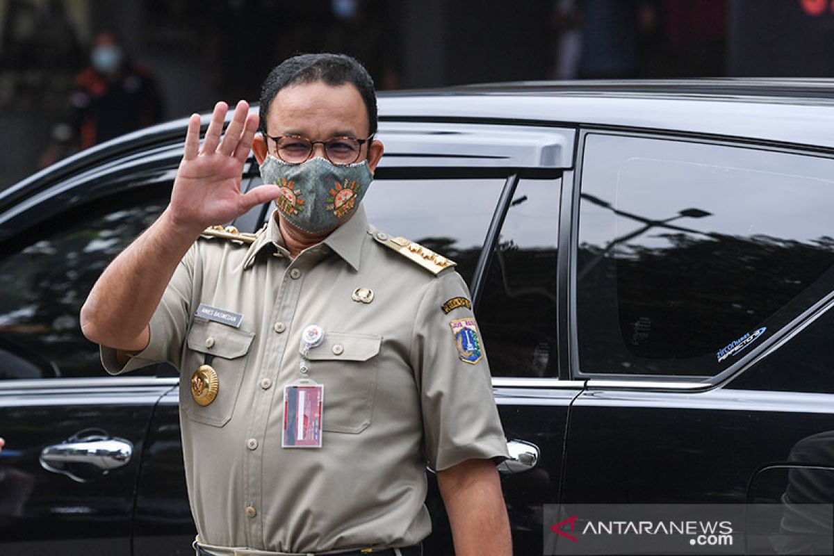 Gubernur DKI Jakarta Anies tempati bangunan tua selama proses isolasi