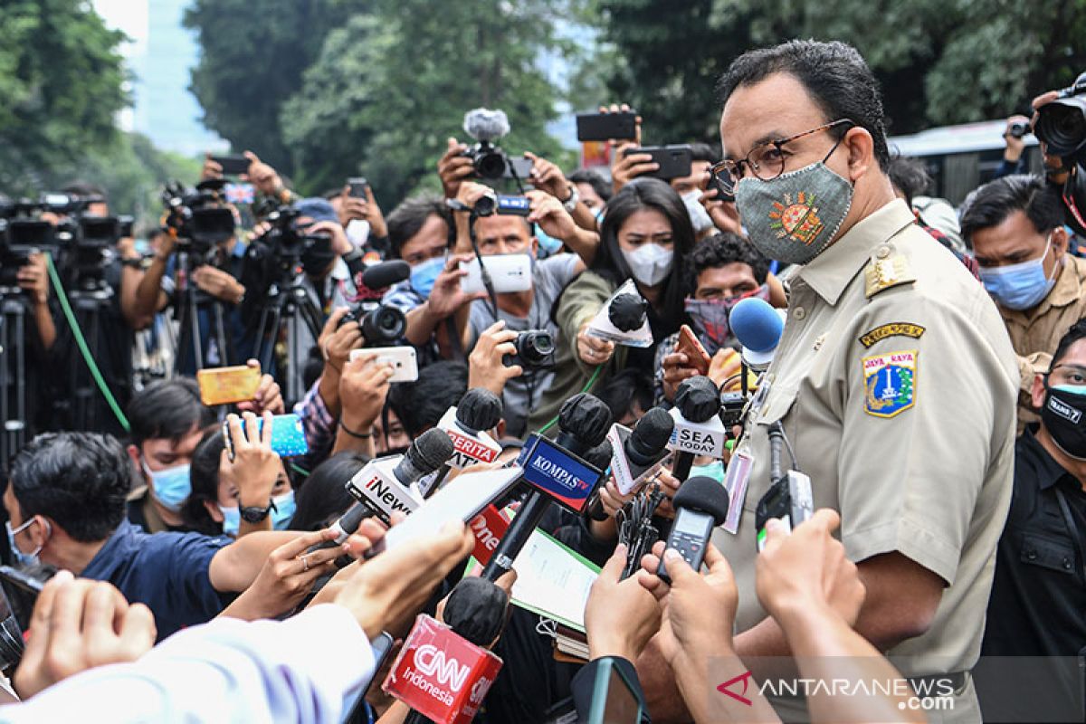 Gubernur DKI harapkan media bisa sinergi dan solid hadapi tantangan