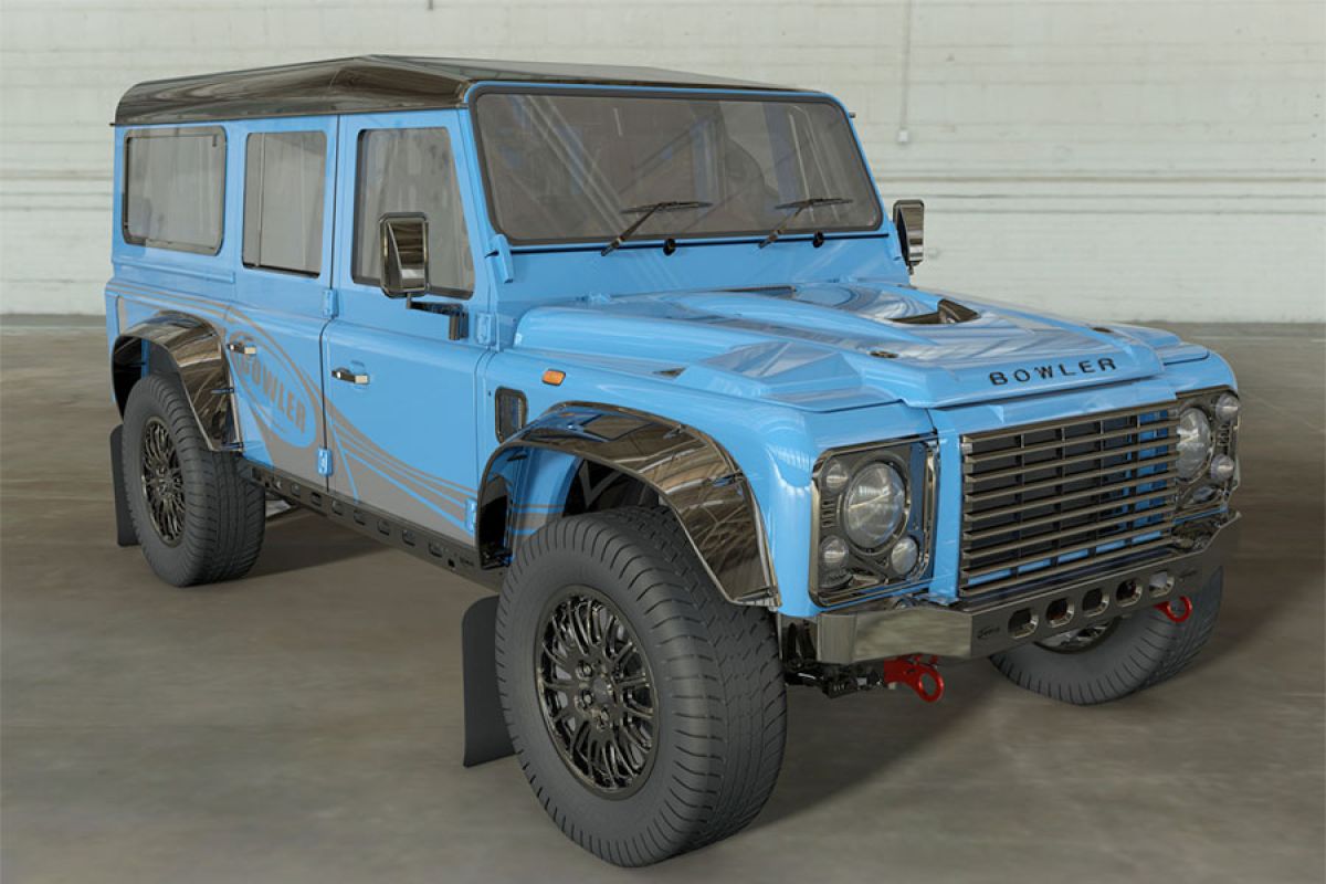Bowler siap produksi model pertama setelah diakusisi Land Rover