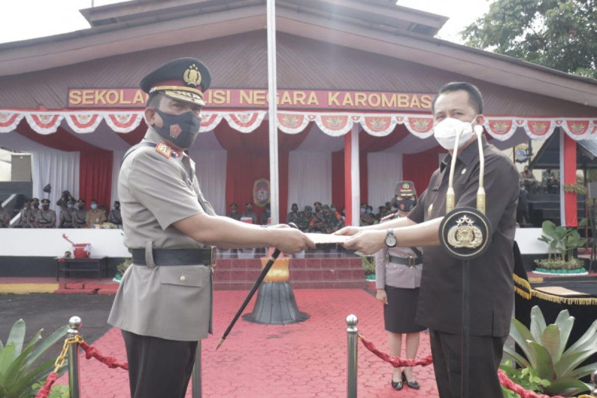 Kapolda Sulut terima hibah tanah dari Pemprov untuk pembangunan SPN