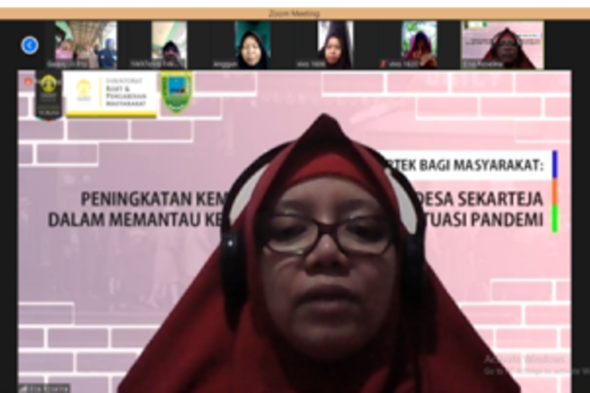 Dosen Vokasi UI gelar webinar kesehatan lansia saat Pandemi COVID-19