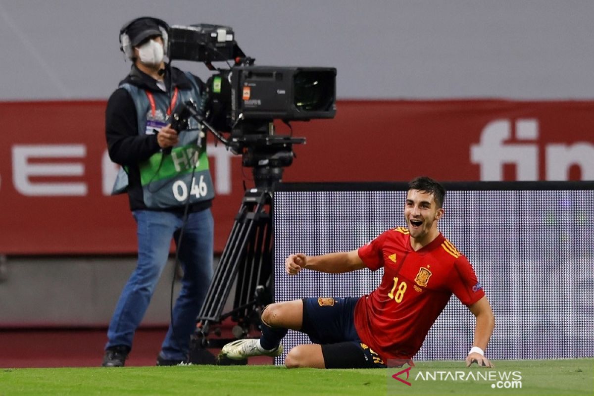 Nations League: Spanyol hajar Jerman 6-0 untuk menembus empat besar