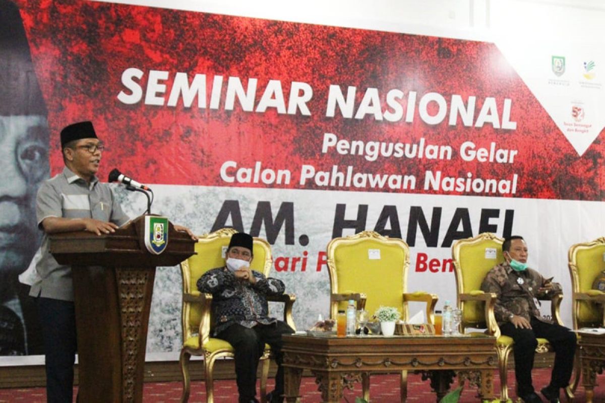 AM Hanafi dari Bengkulu diusulkan jadi pahlawan nasional