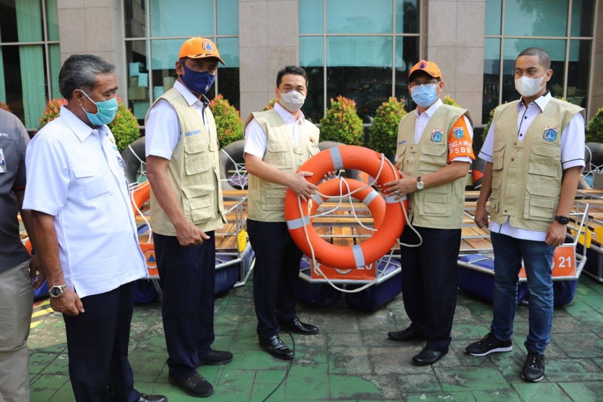 BPBD DKI bantu sarana prasarana atasi banjir Jakarta Utara