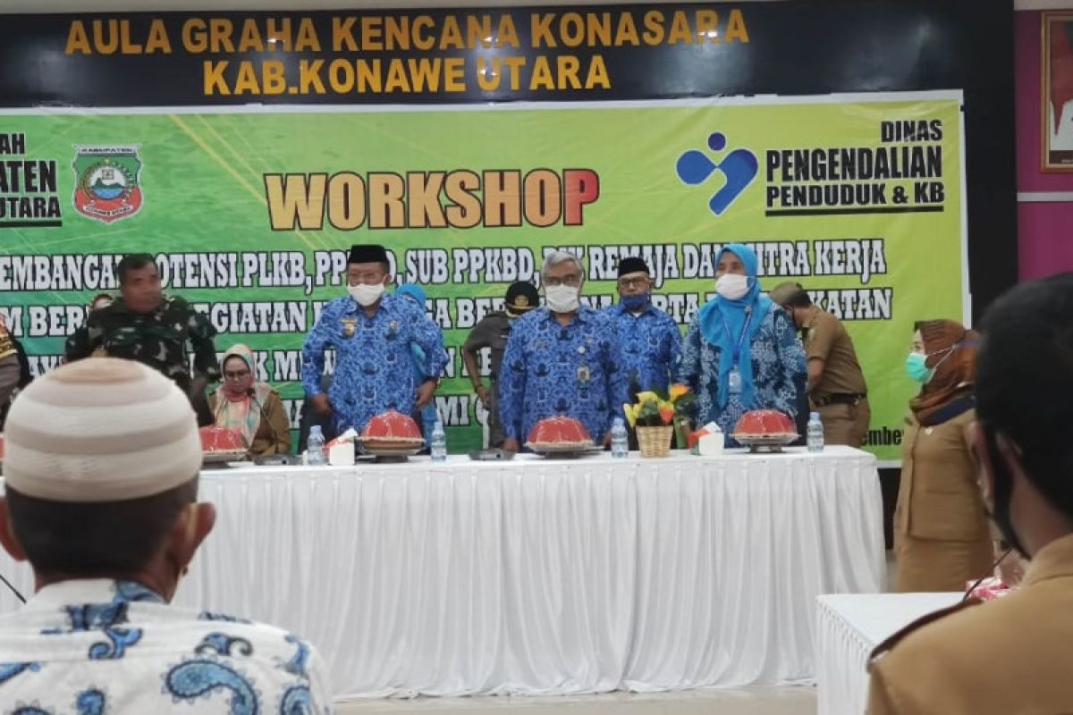 Dinas PPKB Konawe Utara Gelar Workshop Pengembangan Potensi Penyuluh KB