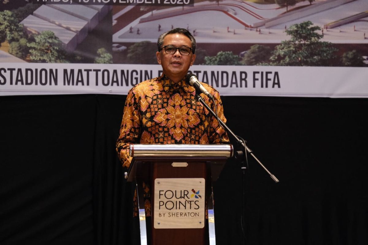 Gubernur : Stadion Mattoanging Makassar dorong pertumbuhan ekonomi Sulsel
