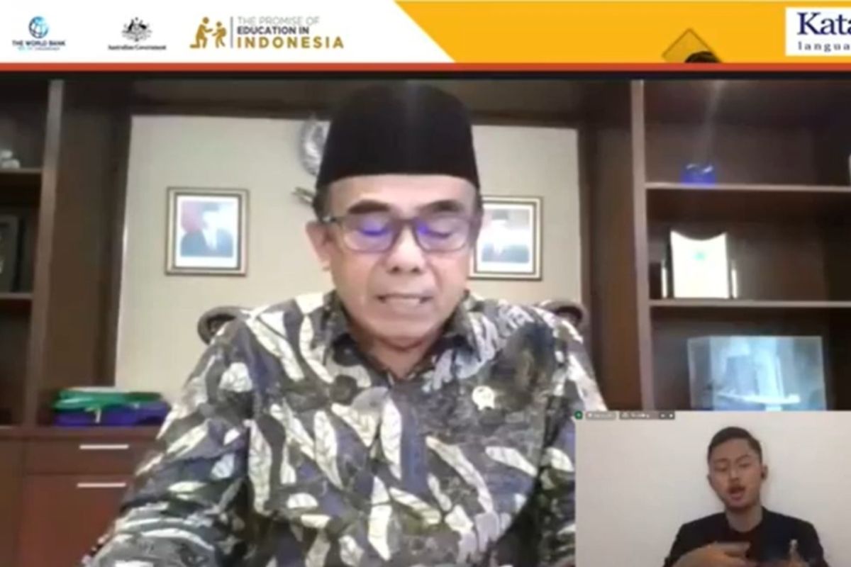 Menteri Agama: program transformasi digital madrasah perlu dipercepat