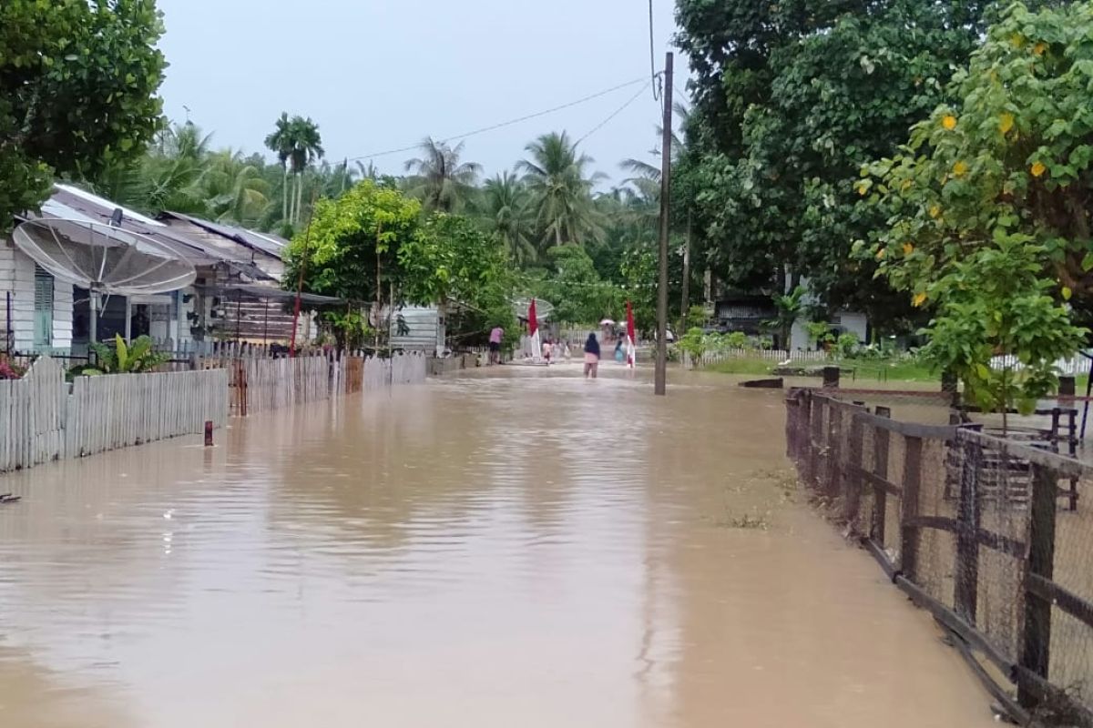 Banjir rendam ratusan rumah di Aceh Timur mulai surut