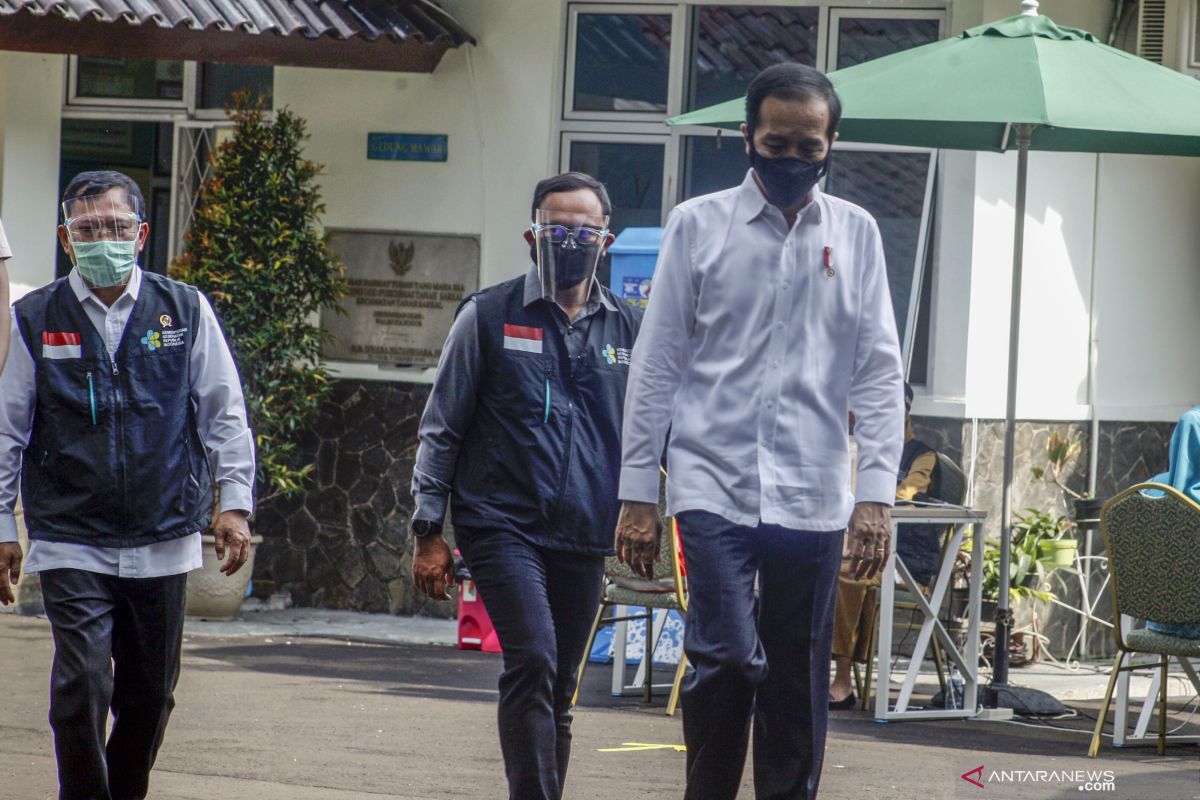 Presiden Jokowi dijadwalkan jalani vaksinasi COVID-19 pada 13 Januari