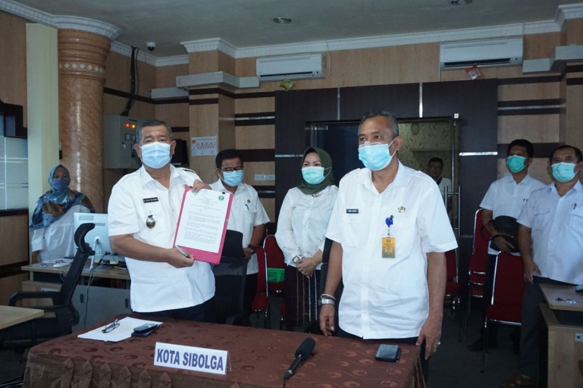 Pemkot Sibolga tandatangani MoU pendayagunaan dokter spesialis dengan Kemenkes