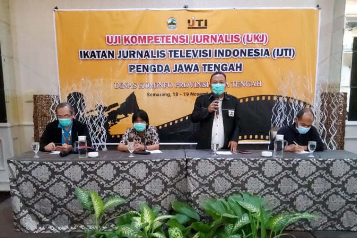 Puluhan wartawan TV di Jateng jalani  Uji Kompetensi Jurnalis