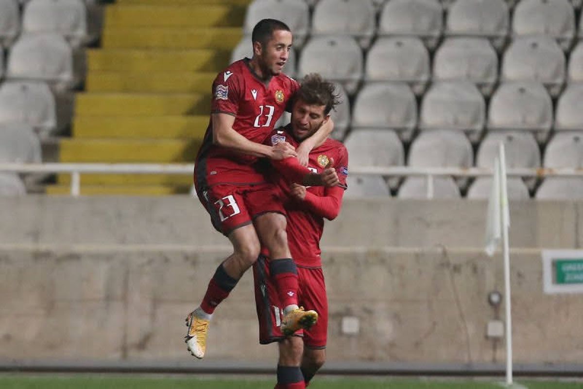UEFA Nations League - Armenia promosi ke Divisi B usai taklukkan Makedonia Utara