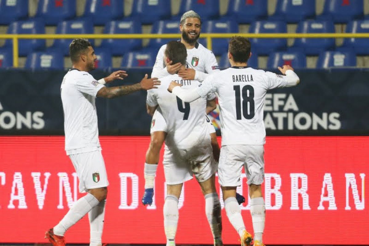UEFA Nations League - Italia lolos ke empat besar setelah bungkam Bosnia 2-0