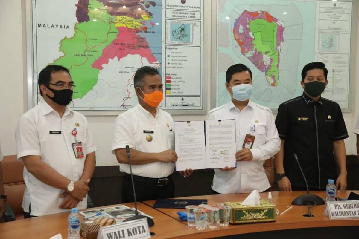 Pemprov Terima Aset Rp 131,5 Miliar dari Tarakan