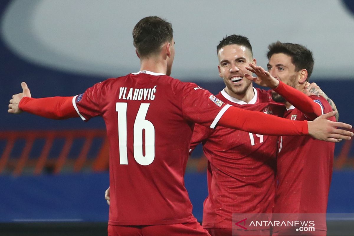 Nations League - Serbia lolos dari ancaman degradasi