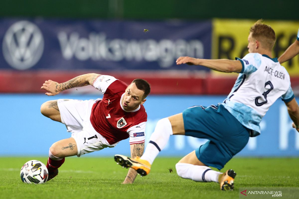 Austria pastikan promosi ke Divisi A UEFA Nations League usai bermain imbang lawan Norwegia