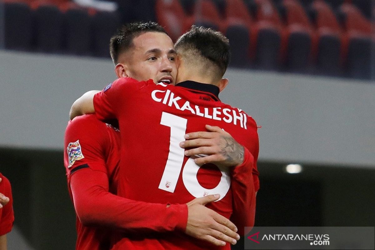 UEFA Nations League: Albania rebut tiket promosi usai bekuk Belarusia