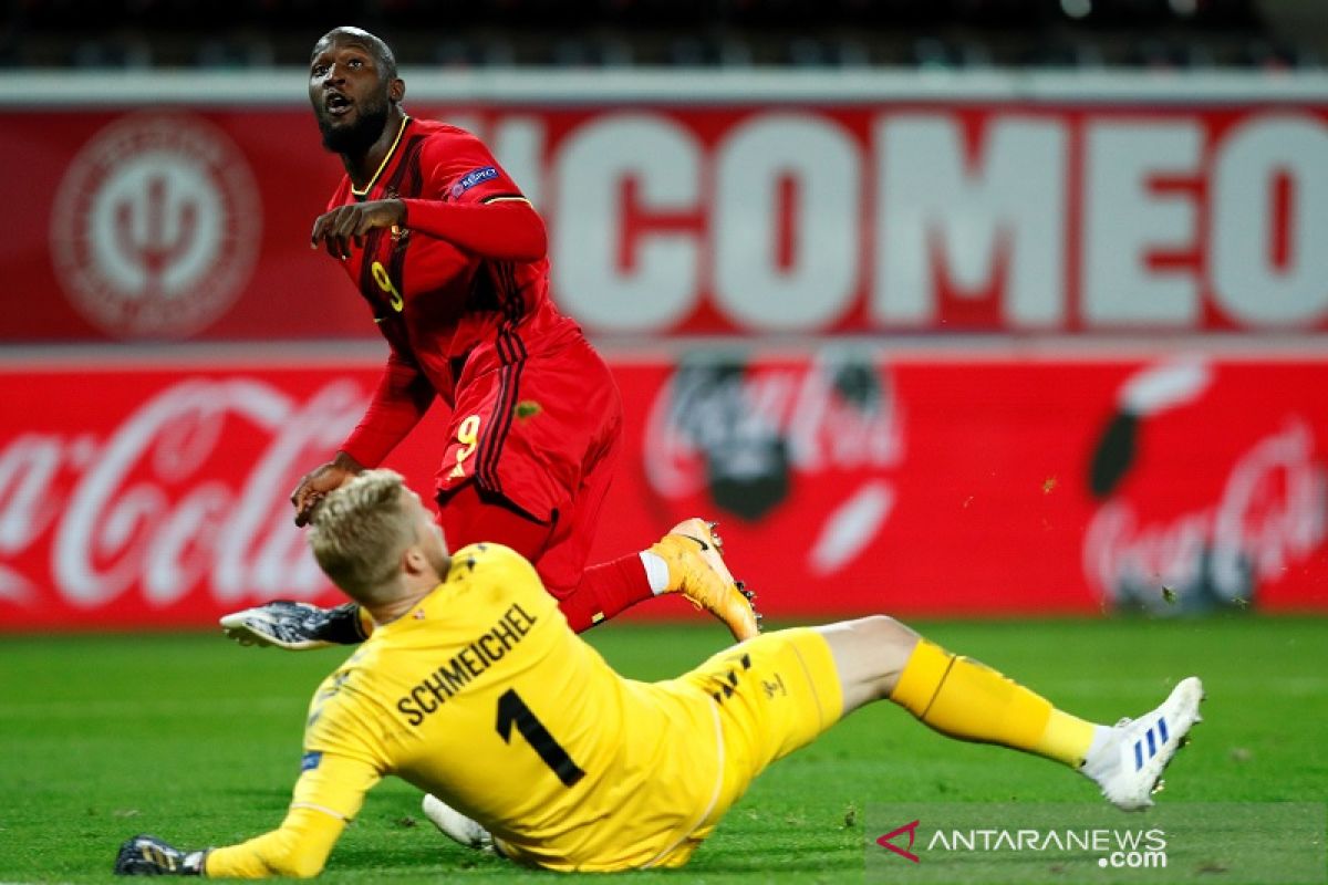 UEFA Nations League  - Belgia lolos empat besar setelah bekap Denmark 4-2