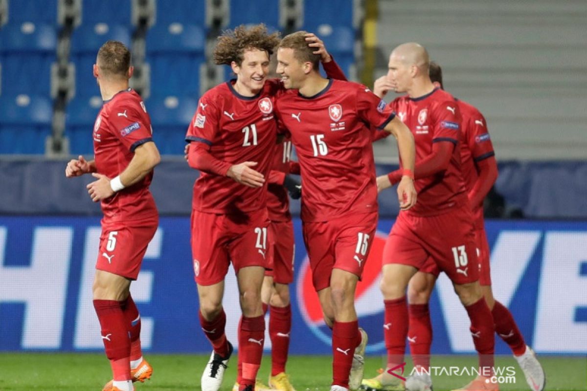 Grup B2 Nations League: Ceko raih tiket promosi, Slowakia terdegradasi