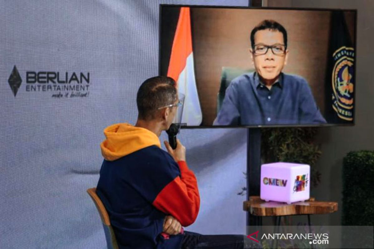 Menparekraf ajak seniman musik sinergi bangkitkan parekraf