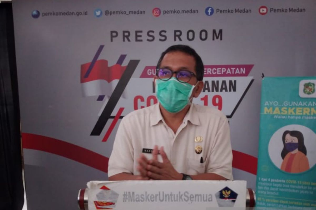 Satgas: Angka kesembuhan COVID-19 di  Medan capai 5.899 orang