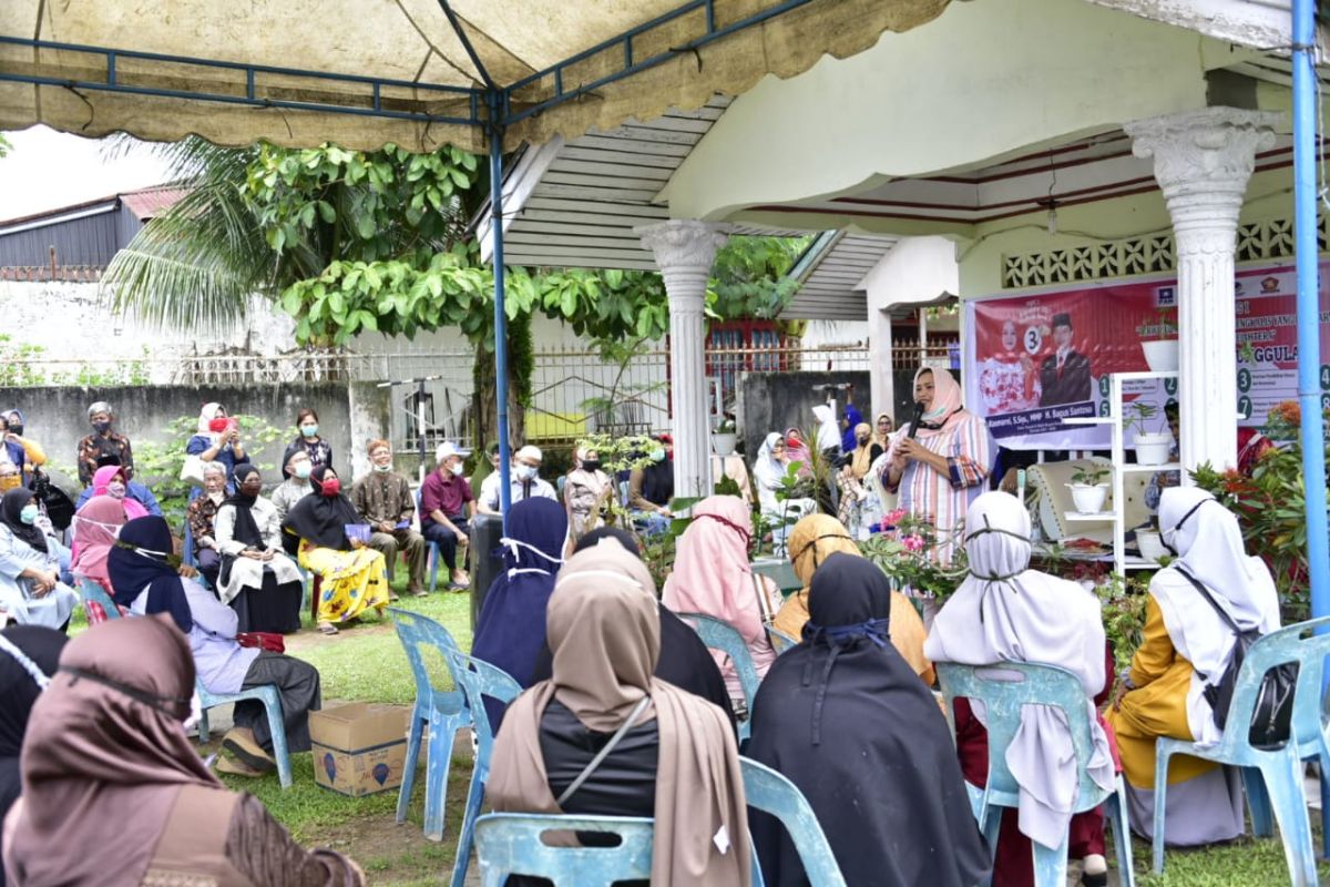 Kampanye dialogis di Duri,  Ini yang dikatakan pengusaha sukses untuk Kasmarni