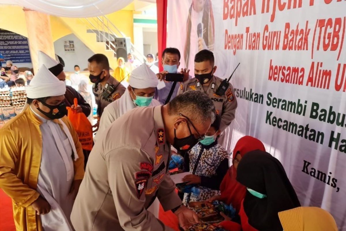 Kapolda Sumut tunaikan janji kunjungi Persulukan Serambi Babussalam Simalungun