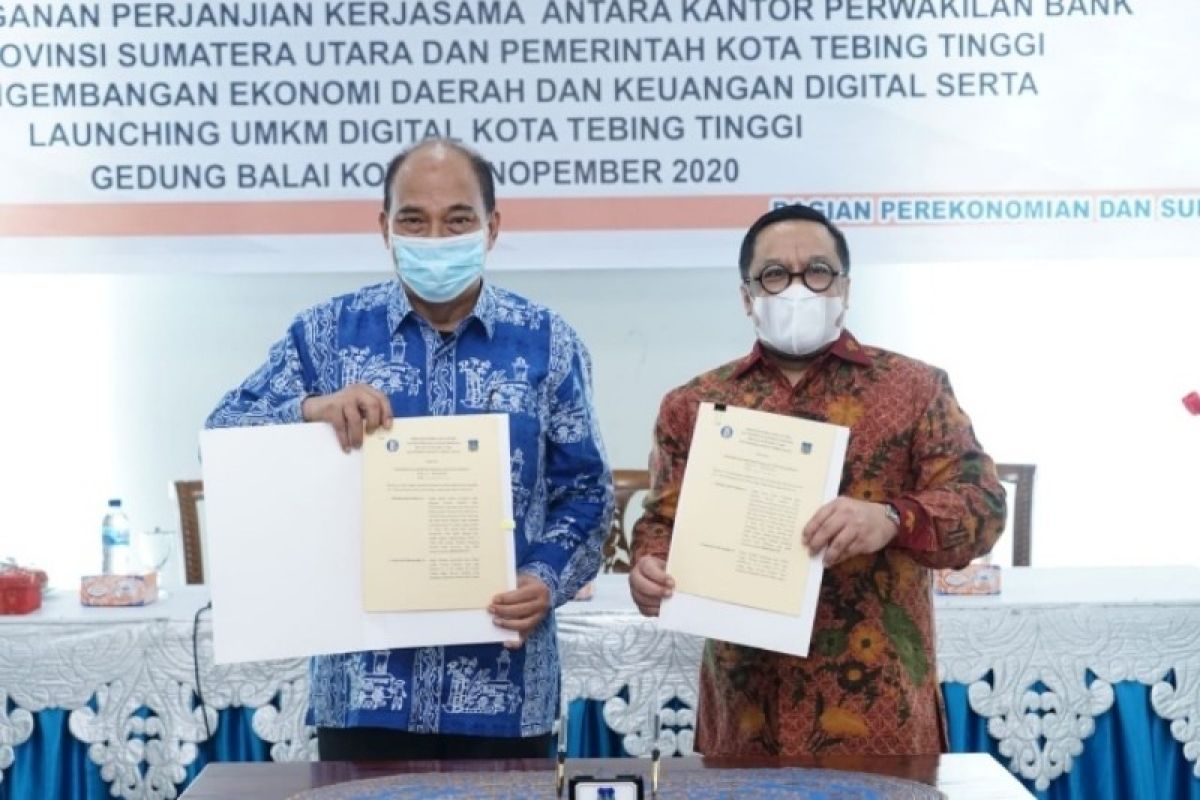 Pemkot Tebing Tinggi MoU dengan Bank Indonesia