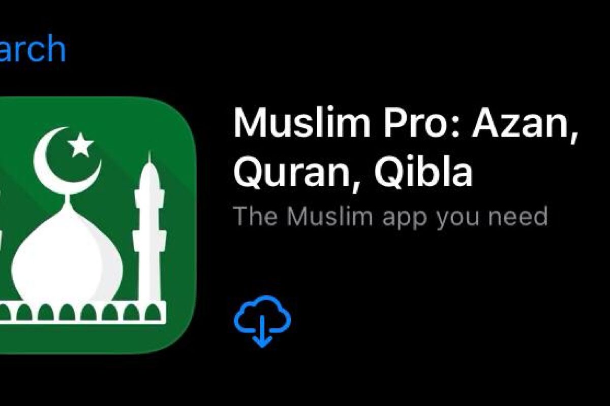 Aplikasi Muslim Pro bantah jual data ke militer AS