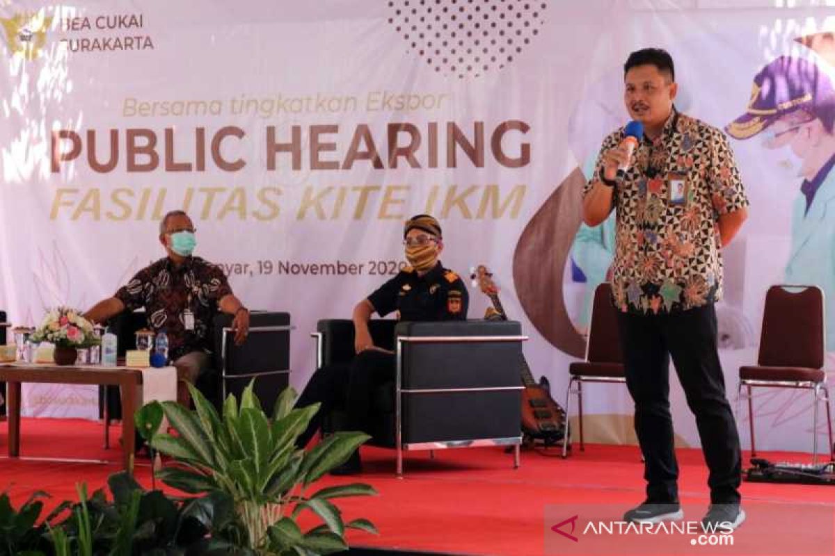 Bea Cukai Surakarta gelar "public hearing" fasilitas KITE IKM