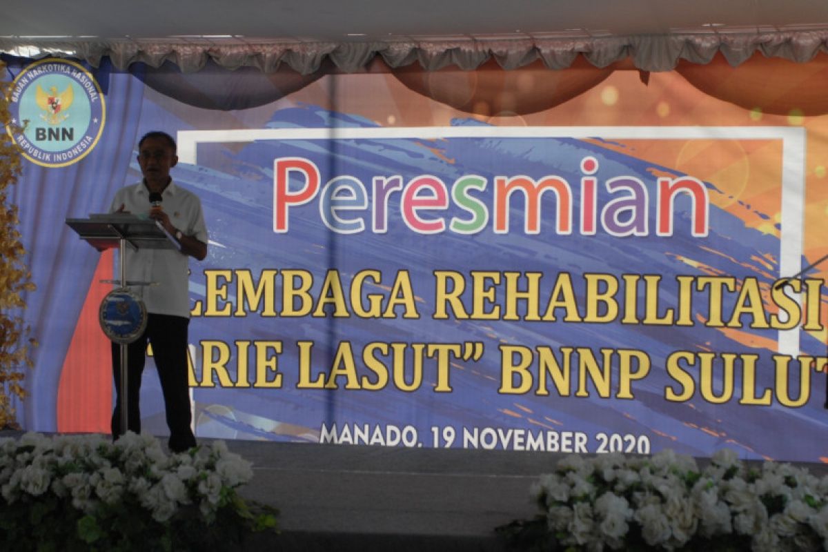 Kepala BNN RI resmikan Lembaga Rehabilitasi di Manado